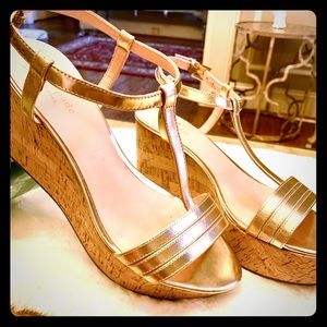NEW Kate Spade wedge sandals